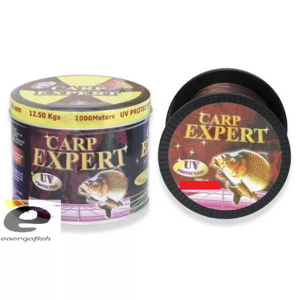 Vlasec Carp Expert UV 0,35Mm 1000M V kovové krabičce