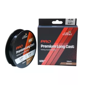   Carp Expert Pro Premium Long Cast Šedá 0,20mm Monofilní kmenová šňůra 600m