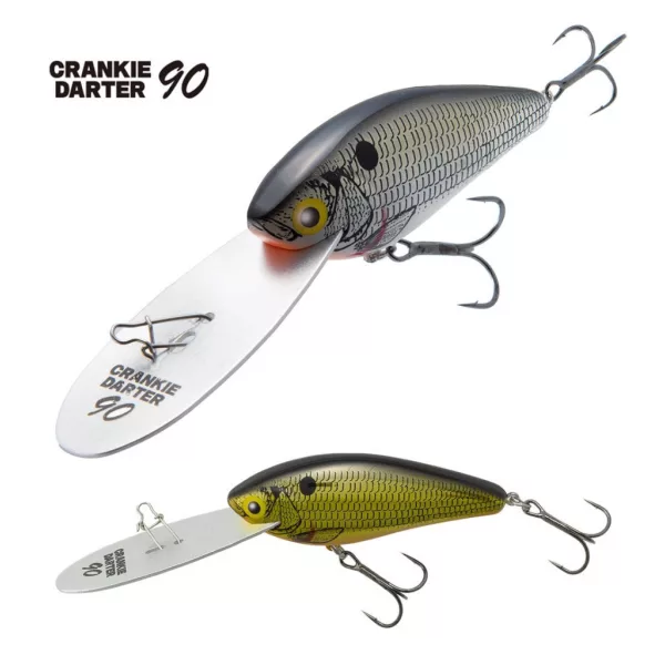 Tiemco Crankie Darter 90 F 7,0cm 12gr 02 Classic Gold Wobler