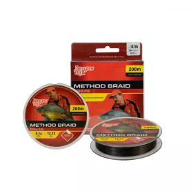 Vlasec Benzar Method Braid 0,16Mm 12,13 Kg 200M Dark Brown