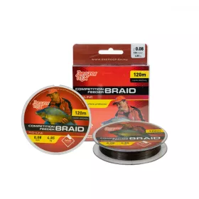   Vlasec Benzar Competition Feeder Braid 0,08Mm 4,85 Kg 120M Dark Brown