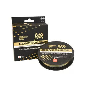   Benzar Concourse Ultra Slim 8X Braid 120m 0,080mm Pletená hlavní šňůra