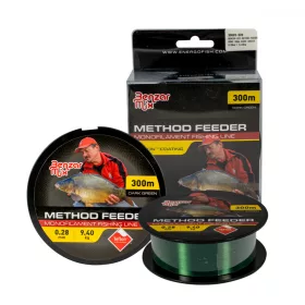 Vlasec Benzar Method Feeder Mono Dark Green 300M 0.28Mm