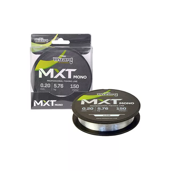 Wizard MXT Průhledná 0,17mm 150m Monofilní hlavní šňůra