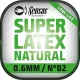 Sensas Super Latex Natural 1,2mm 6m Plná guma pro dělený prut