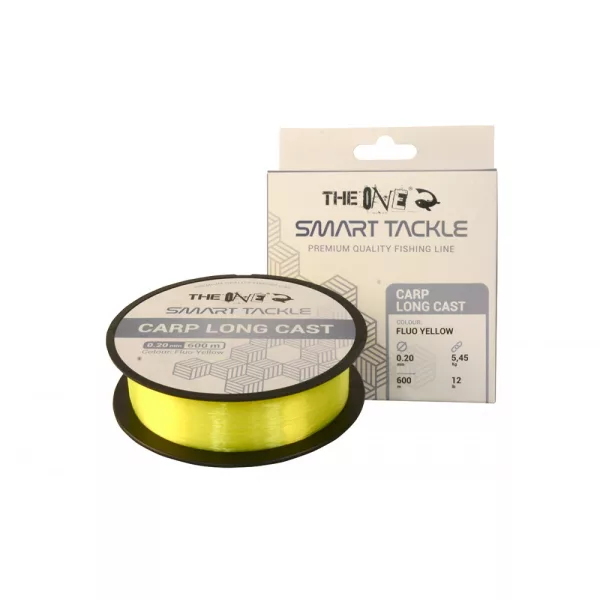 The One Carp Long Cast Fluo Žlutá 600m 0.20mm Monofilní hlavní vlasec