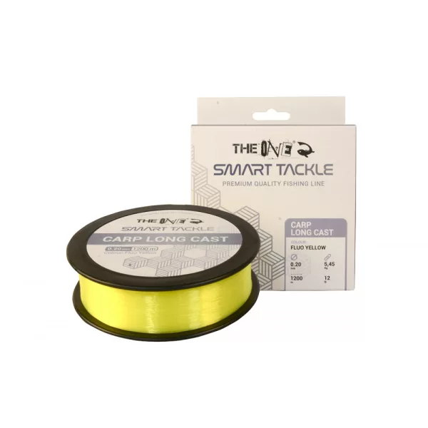 The One Carp Long Cast Fluo Žlutá 1200m 0.20mm Monofilní hlavní vlasec