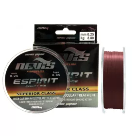 Nevis Espirit 300m 0.22mm Monofilní hlavní vlasec-Bordová