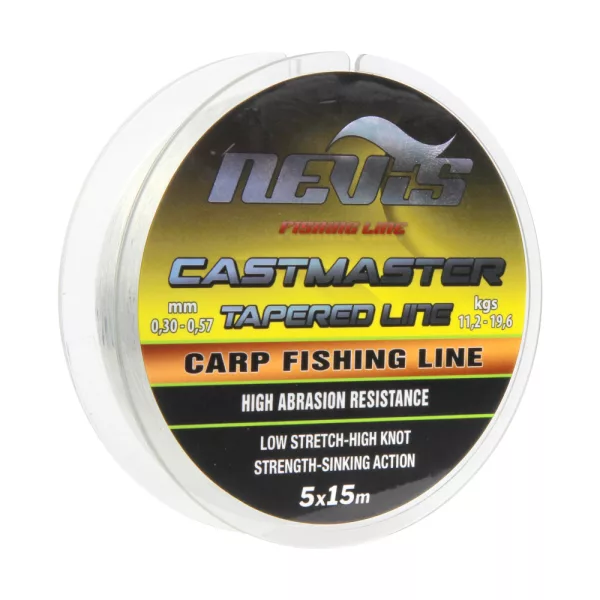 Nevis Castmaster Tapered Line 5x15m 0,28-0,57mm Vlasec