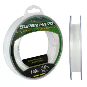   Nevis Super Hard Snag Leader 100m 0.55mm Šňůra na návazce-Průhledná