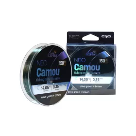 Carp Expert Neo Camou 0,35mm Monofilní hlavní vlasec 150m