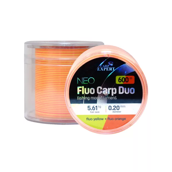 Carp Expert Neo Fluo Carp Duo 0,25mm Monofilní hlavní vlasec 600m