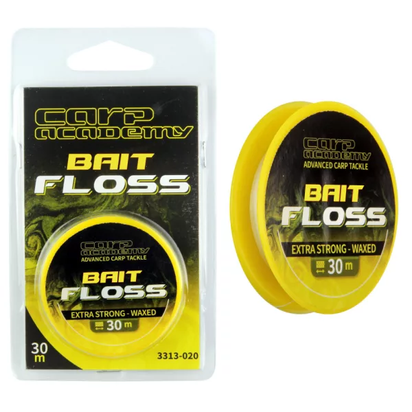 Carp Academy Bait Floss Průhledná návnadová nit 30m