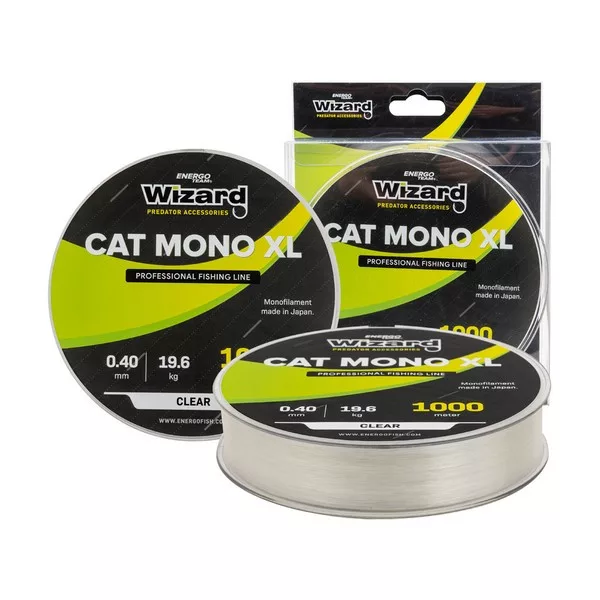 Wizard Cat Mono Xl 500m 0,600mm Monofilní hlavní vlasec