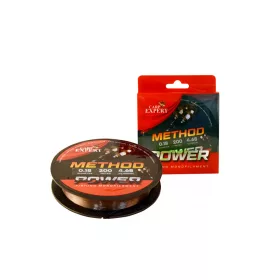   Carp Expert Power Method Feeder Hnědý 200m 0.18mm monofilní hlavní vlasec