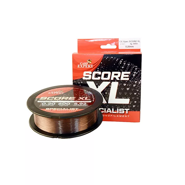 Carp Expert Specialist Score XL Tmavě hnědá 600m 0.28mm Monofilní vlasec