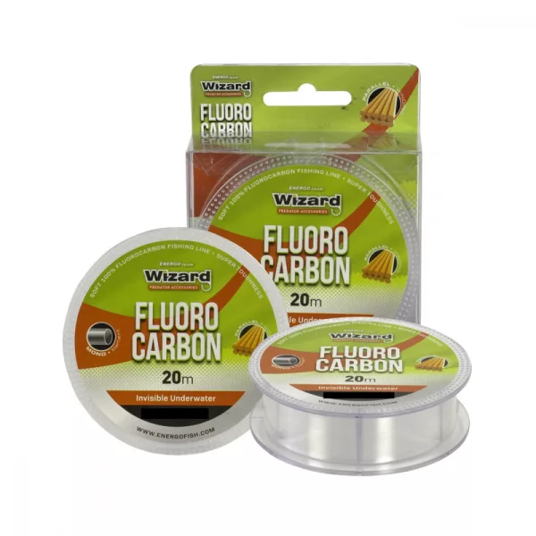 Wizard Fluorocarbon 0,3 20M 12,28 Transparentní