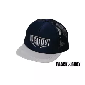 Decoy DA-17 Flat Mesh Cap Black Grey Baseball Čepice 1ks