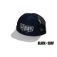 Decoy DA-17 Flat Mesh Cap Black Grey Baseball Čepice 1ks