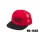 Decoy DA-17 Flat Mesh Cap Red Black Baseballová čepice 1ks