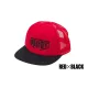 Decoy DA-17 Flat Mesh Cap Red Black Baseballová čepice 1ks