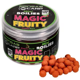   Sensas Mini Boilies Crazy Magic Fruity 10mm Nástrahové boilies 80gr