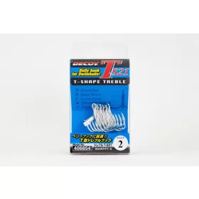   Decoy T-S21 Belly Hook #3 Očko s protihrotem Trojháček 6ks