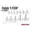 Decoy Y-F33F Extra Fine Wire #3 Trojháček s očkem a protihrotem 6ks