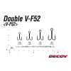 Decoy V-F52 #2 Očkový Dvojháček s protihrotem 6ks