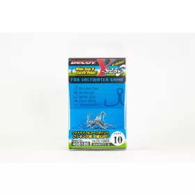   Decoy Y-S25S Saltwater Game #16 Trojháček s očkem a protihrotem 8ks