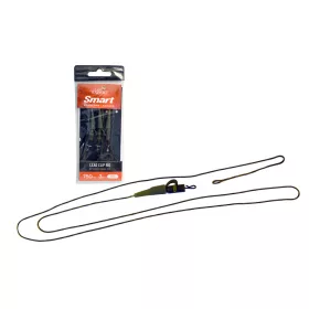   Carp Expert Smart 75cm Zelený předvázaný Leadcore návazec s rychlospojkou 3ks