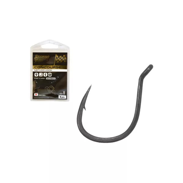 Benzár Mix Concourse Pro Carp 10 Očko, Háček na kapry s protihrotem 8ks