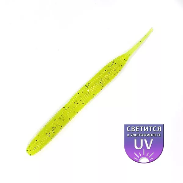 DS Sexy Worm 7,62cm Citron 10ks/balení plastová umělá nástraha