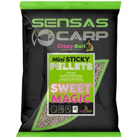 Sensas Pellet Mini Sticky Sweet Magic Krmné pelety 700gr