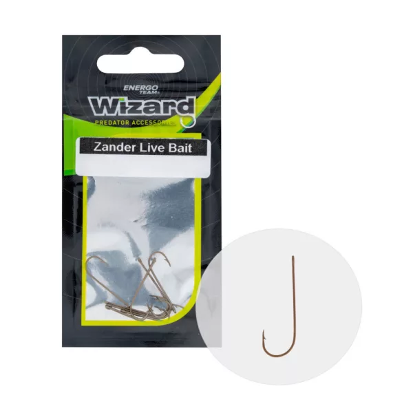 Wizard Zander Live Bait Light Háček na candáty 4