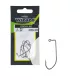 Wizard Pro-V Jig S očkem S protihrotem 2/0 Přívlačový offsetový háček