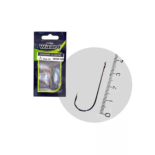 Wizard Zander Classic Pro Očko s protihrotem 4/0 Háček na candáty