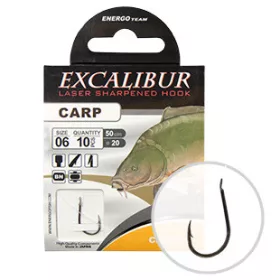 Excalibur Vázaný Hák Carp Classic, Bn No.6