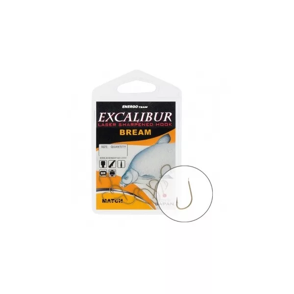 Excalibur Háček Bream Match Brown 12