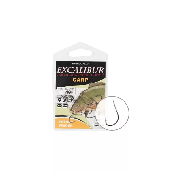 Excalibur Hák Kaprový Method Feeder Ns 6