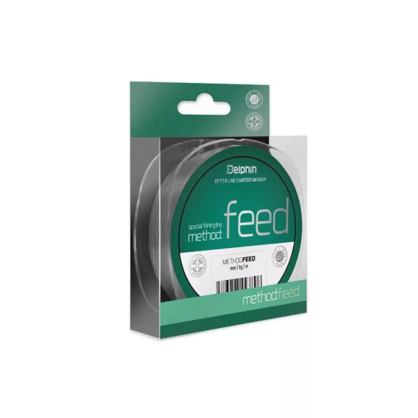 Delphin METHOD FEED 200m/šedá 0,14mm 4lbs