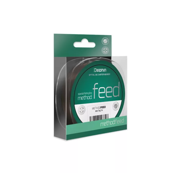 Delphin METHOD FEED 300m/hnědá 0,14mm 4lbs