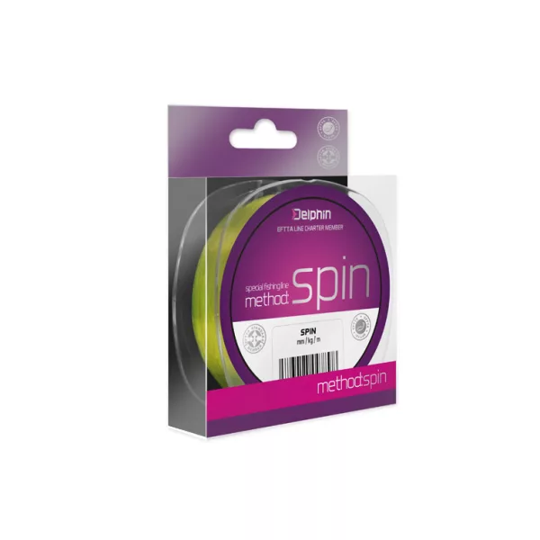 Delphin METHOD SPIN 300m/žlutá 0,16mm