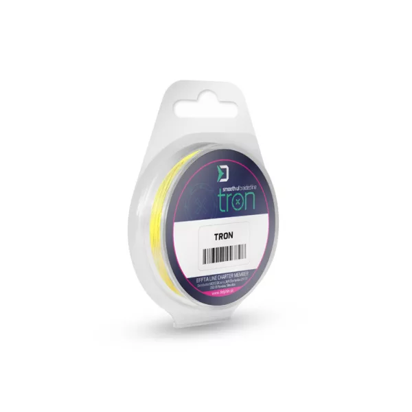 Delphin TRON fluo žlutá / 20m 0,05mm 5lbs
