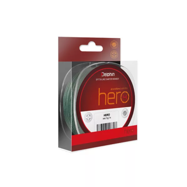Delphin HERO zelený 117m 0,12mm 18lbs