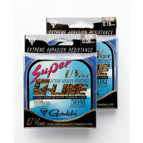 Gamakatsu Super G-line 50m 0.08mm Monofilová návazcová šňůra-Zelená