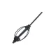 EnergoTeam Krmítko žebrované s práškovým lakem pro daleké hody 60gr - Long Cast