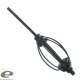 EnergoTeam Krmítko žebrované s práškovým lakem pro daleké hody 80gr - Long Cast