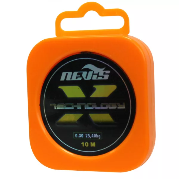 Nevis Technology 10m 0.20mm Pletená návazcová šňůra+Úložný prostor-Šedá