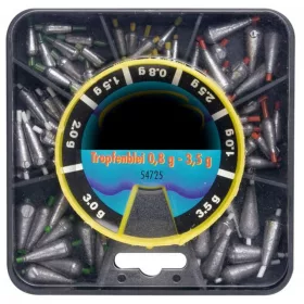   CHAMPION SADA KAPIČEK I. 0,8-3,5GR.76KS - Sada olůvek - Kapičkové olůvko